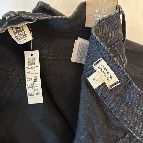 Madewell High Rise Flare Jeans NWT Size 27 - Picture 9 of 9